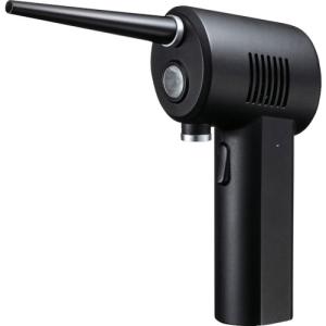 ＳＡＮＷＡ電動エアダスターエアーダスター電動充電式強力ハイパワーブロワーガス不使用逆さ噴射対応 CD-ADE1BK