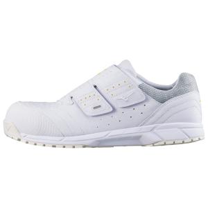 ミズノ オールマイティLSII73M BOA カーキ×ホワイト F1GA220336 安全靴