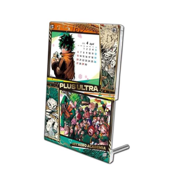 僕のヒーローアカデミア コミックカレンダー 2025年 JCS限定 アクリルスタンドカレンダー カレ...
