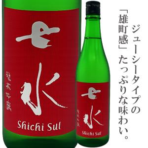 七水(しちすい)　純米吟醸　雄町55　生　720ml　栃木　人気の地酒　虎屋本店　