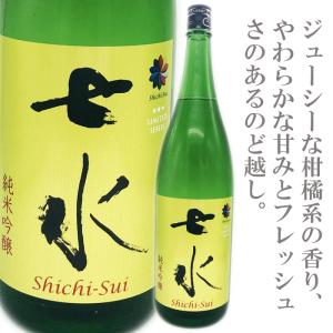 七水　純米吟醸55　夢ささら　1,800ml