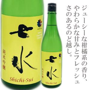 七水　純米吟醸55　夢ささら　1,800ml
