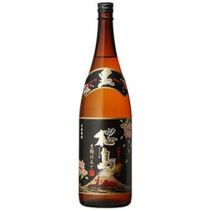 桜島（さくらしま）黒麹 芋焼酎1800ml 焼酎 鹿児島 本坊酒造