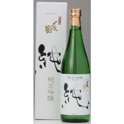 ギフト向き 〆張鶴 純 純米吟醸 しめはりつる 720ml箱付 日本酒 新潟県 宮尾酒造