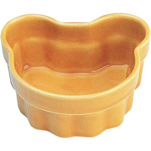 スフレ ココット くまさん 1個 80ml ベージュ 在庫処分品 かわいい 食洗機対応 無地 シンプ...