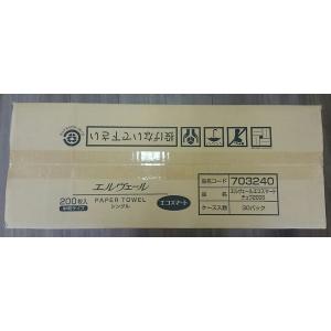 エルヴェール ペーパータオル 中判 200枚入...の詳細画像1