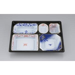 紙製二段弁当容器　70-70道参二段会席　睦月八重山セット　50セット　新品 紙製二段弁当容器 70-70道参二段会席 睦月八重山セット