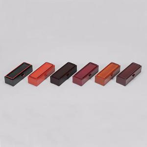 カスター付箸箱 仕切なし 国産 日本製 箸ケース 蓋付 箸 お箸 プレゼント 卓上用品 飲食店 和食器 業務用 業務用食器 箸入れ お箸入れ 無地 シンプル 定番 高級