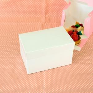 サービス箱・手さげなし PCカラーサービス箱 ホワイト