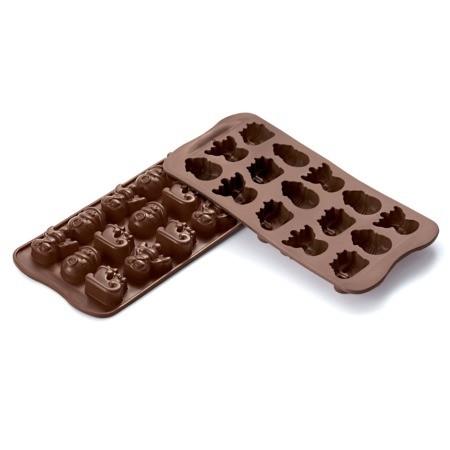 Silikomart(シリコマート) イージーチョコ チョコウィンター(15ヶ取)[SCG23] 爆...