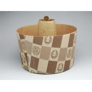 シフォンカップ エンブレム茶(150mm) 10枚入[SC-842]