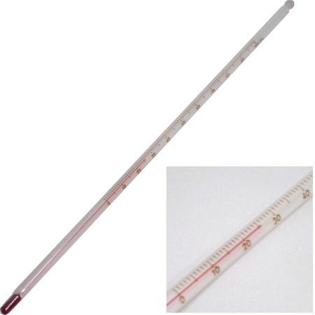 ガラス棒温度計ビニールコーティング　100℃