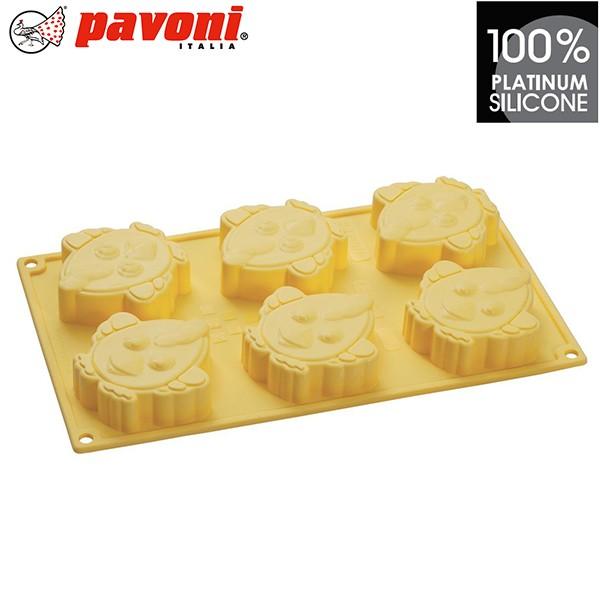 pavoni パボーニ シリコン型  パヴォクッキー・ひよこのピーノ シリコンモールド クッキー型 ...