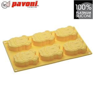 pavoni パボーニ シリコン型 ANIMALI3匹のセット シリコン