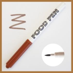 バレンタイン 手作り フードペン　ブラウン