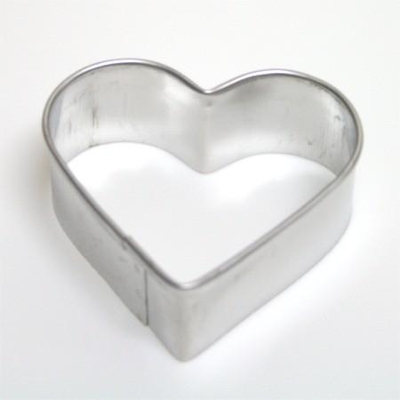 バレンタイン 手作り ステンレス クッキー抜き型 ハート(小)