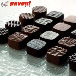 パボーニ チョコレート型Pavoni チョコシートキット1 チョコ型 シリコン型 可愛い 洋菓子型 焼型 製菓道具CHOCO_STRKIT1｜asai-tool