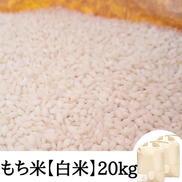 もち米　新羽二重　20キロ【白米】令和7年産　新米　　　京都府京丹波町産