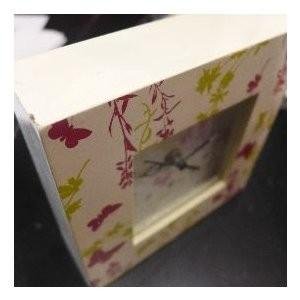 ブロックフレーム時計ジャンクの詳細画像1