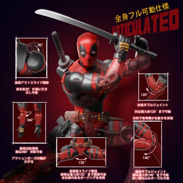 【新品】【figure】Blokees Marvel Heroマーベル ヒーロー Deadpool ...