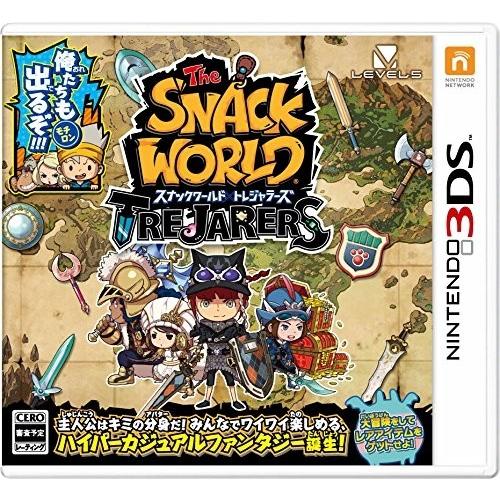 [メール便OK]【新品】【3DS】スナックワールド トレジャラーズ[在庫品]