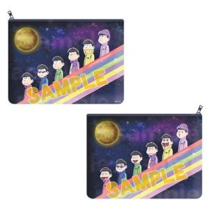 【新品】おそ松さん フラットポーチ エスカレーター6つ子ver.★アウトレットSALE★[お取り寄せ品]｜浅草マッハ