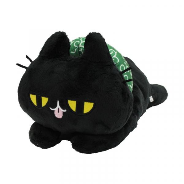 【新品】くろねこのじと目ちゃん ぬいぐるみ 寝そべりver.[お取寄せ品]