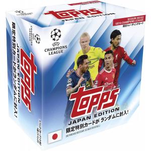 【トレカBOX】 Topps UEFA Champions League Football Japan edition 2022の商品画像