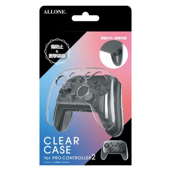 【新品】【NS2H】Switch2用Proコン対応ケース クリア[お取寄せ品]
