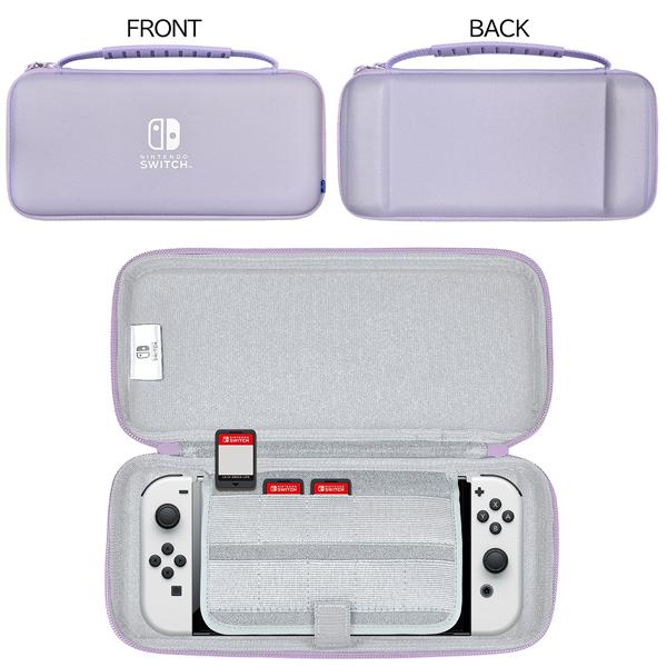 【新品】【NSHD】スリムハードポーチ プラス for Nintendo Switch カシスパープ...