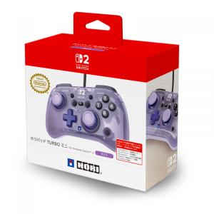 【新品】【NS2H】ホリパッドTURBO mini for Nintendo Switch 2 カシス[在庫品]