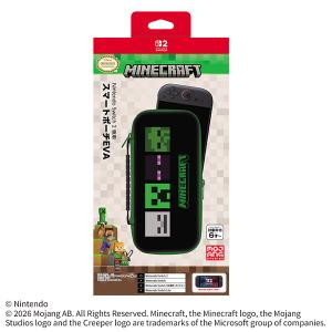 【新品】【NS2H】Nintendo Switch 2 専用スマートポーチEVAマインクラフト フェイスモブ[在庫品]