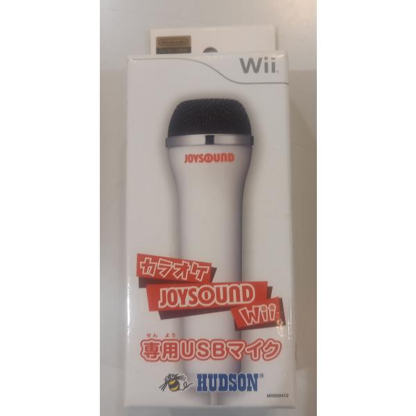 【中古】【ジャンク品】【WiiUHD】カラオケJOYSOUND Wii専用USBマイク