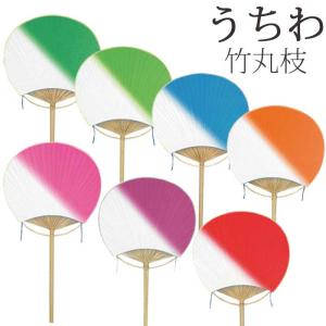 手描き うちわ 柳 白地（te493） 団扇 踊り 日舞 日本舞踊 舞台 おどり