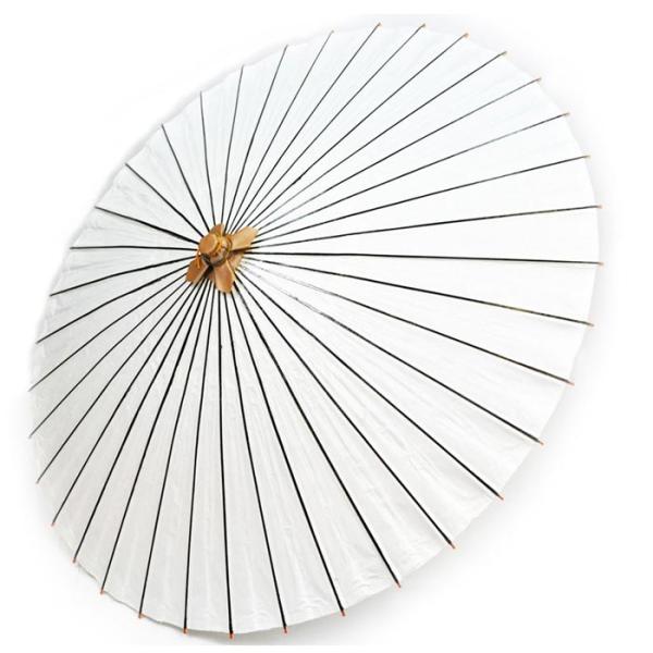 番傘 白 1本柄 舞台 撮影 小道具 和傘 踊り 日舞 日本舞踊 傘 時代劇 歌舞伎