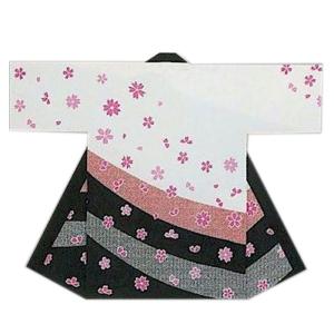 法被 ロング 長半纏 長い 黒 赤 牡丹 はっぴ ハッピ 祭 (o笹7902