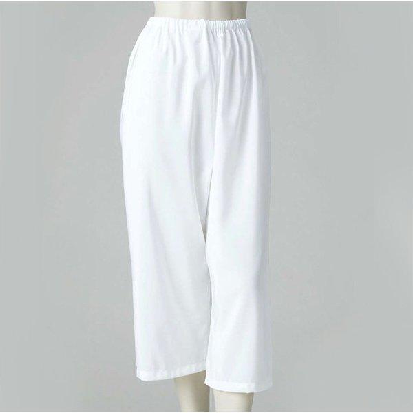 ステテコ レディース 白 M L LL 夏用 汗取り k豊64541 和装 下ばき 舞踊 下着 肌着...