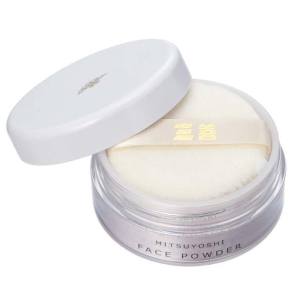 三善 シャレナ シルキィパウダー ケース パフ 付き フェースパウダー シルクパウダー みつよし 化...