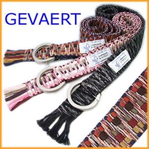 GEVAERT ゲバルト ベルト クロスベルト ベルギー ミックス メンズ レディース 1点までメー...