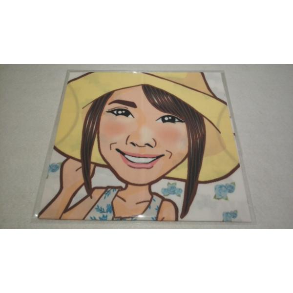 似顔絵ハンカチ(41×41ｃｍ)