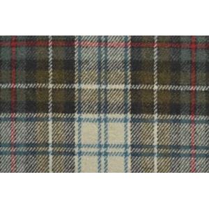 レストア用シート生地　ポルシェ・チェック　グリーン／クリーム