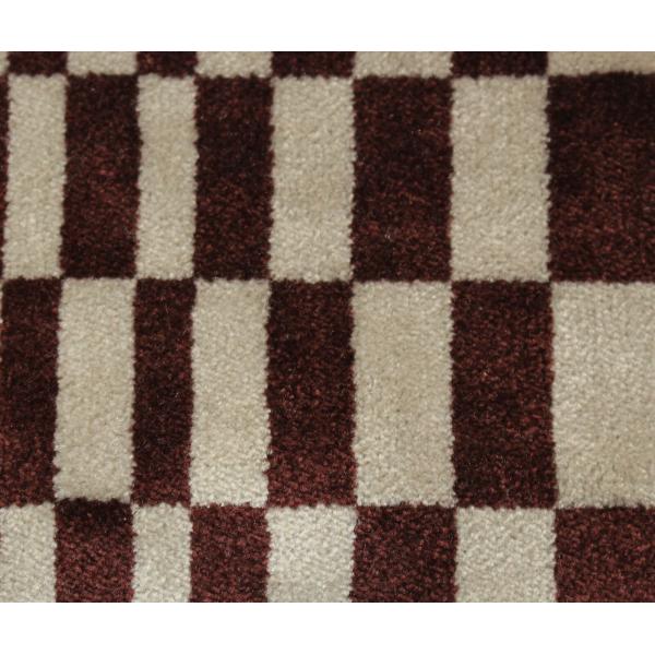 レストア用シート生地　ポルシェ・パシャ　ワイン／ベージュ