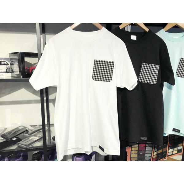 ※絶版レア！　ポルシェ・PEPITA ぺピタチェック ポケット Tシャツ（グランプリホワイト）アサミ...