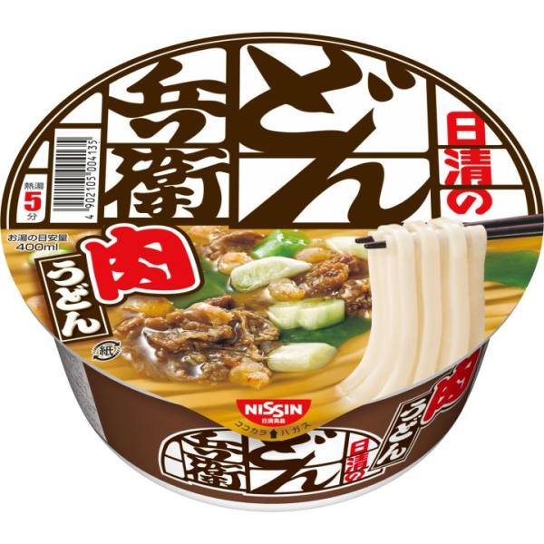 日清食品 日清のどん兵衛 肉うどん 87g × 12個