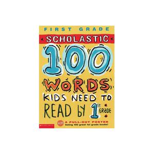 Scholastic 100 Words Kids Need to Read by 1st Grade｜asanobk-yahshop