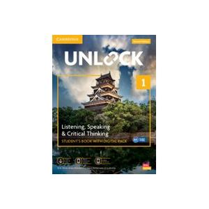 Unlock Level 1 Listening Speaking and Critical Thinking Students Book with Digital Packの商品画像