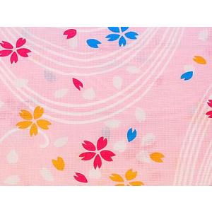 女物 倖田來未 仕立上りゆかた -流水・桜柄/...の詳細画像1