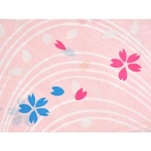女物 倖田來未 仕立上りゆかた -流水・桜柄/...の詳細画像2