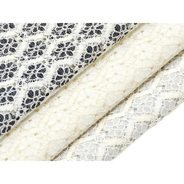 女物　お洒落用　レース 帯揚げ　-小花柄/黒・白・灰色系-　全3配色　　[ 2006-3325 ］　...