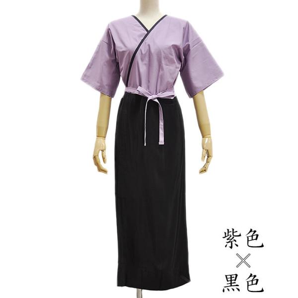 女物　ベンベルグ　きものスリップ　れん　-バイカラー無地/ M・Lサイズ-　全3配色　[ 2012-...